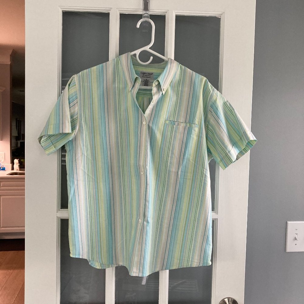 Cabin Creek Wrinkle Free Short Sleeve